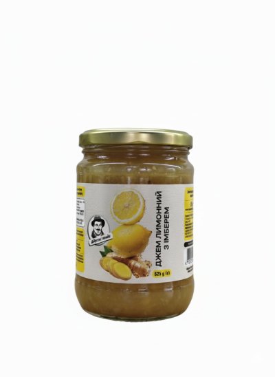 Lemon Jam with Ginger, 525 g, "Grandpa's Berries"